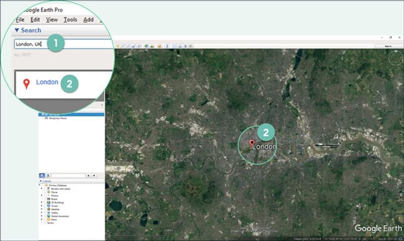 How To Find Places In Google Earth Pro Encounter Edu Entering Longitude And Latitude