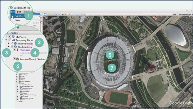 How To Open Saved Placemarks In Google Earth Pro Encounter Edu Where Does Google Earth Save My Places