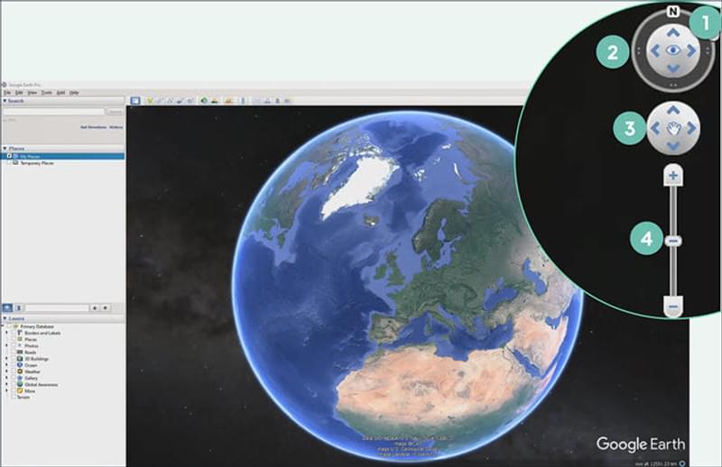 How To Use The 3d Viewer In Google Earth Pro Encounter Edu Google Earth To 3d