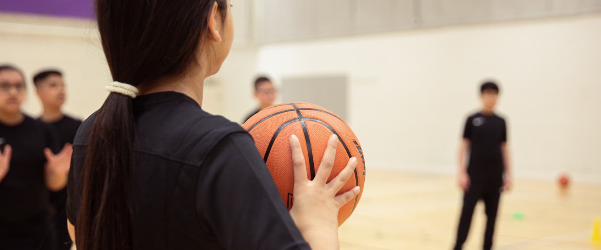 33 Girl with basketball