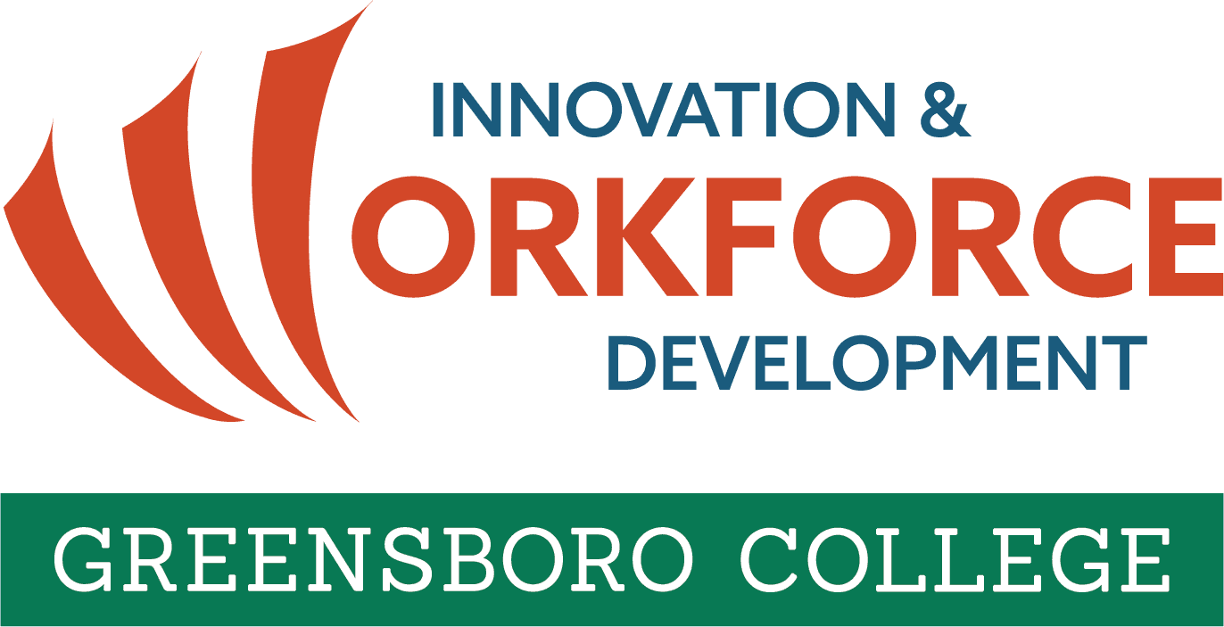 Innovation and Workforce Development at Greensboro College full color logo