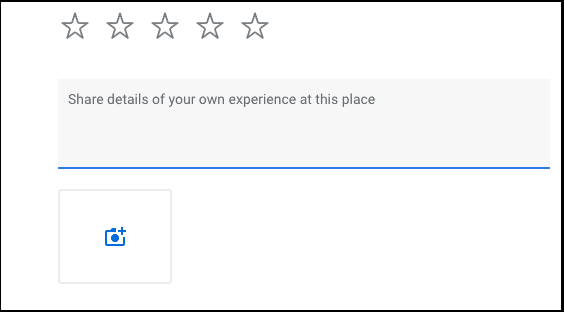Google review share your review example