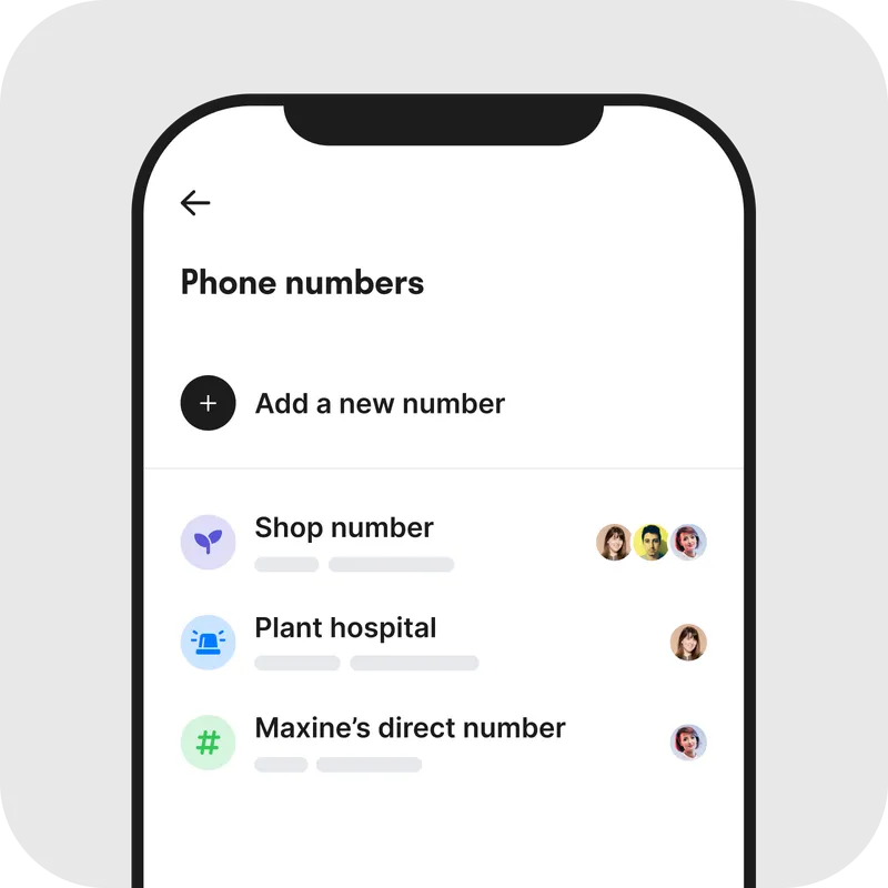 Phone Numbers Hero