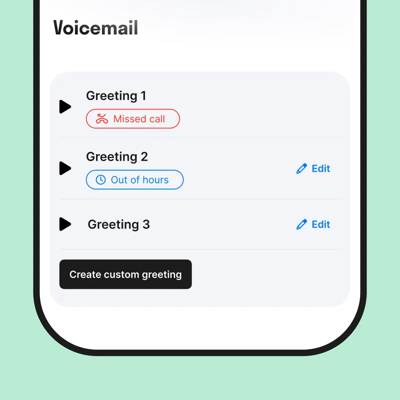 Voicemail Setup