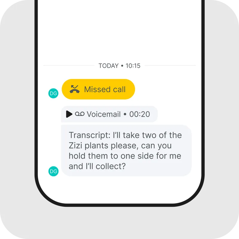 Voicemail to text Hero