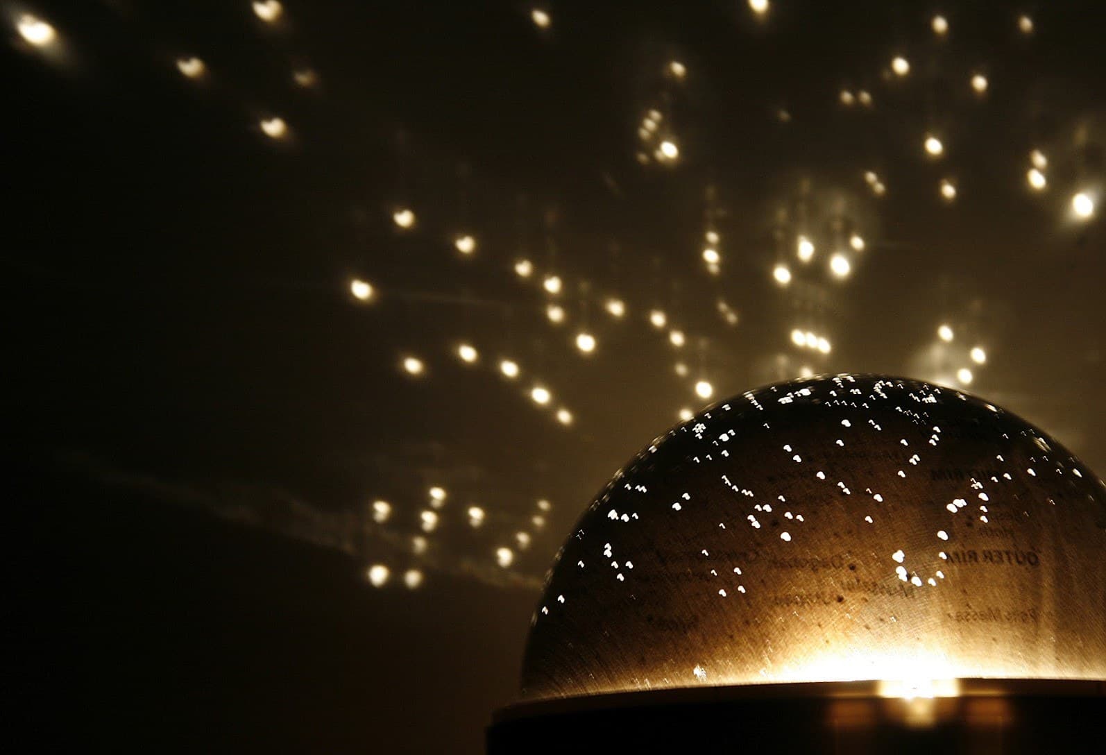 Small planetarium in room