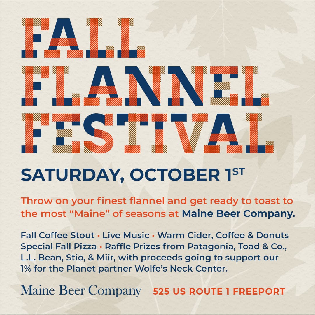 Fall Flannel Fun Fest Poster