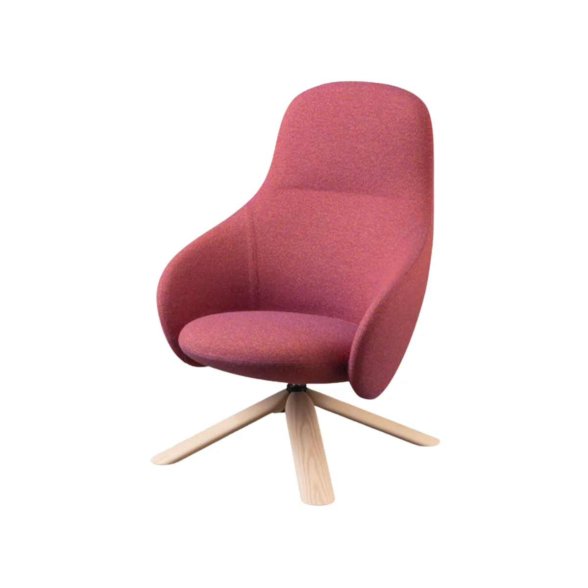 Nelly wood lounge chair 1