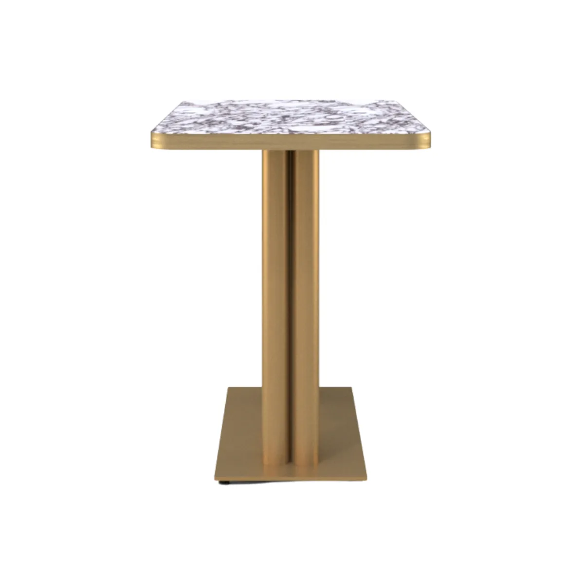 Gouqi brass rectangle dining table 2