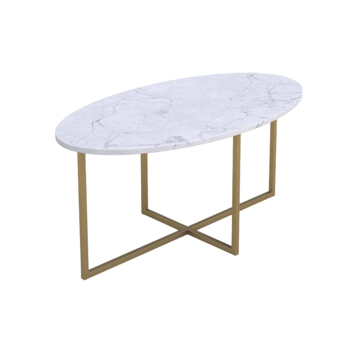 Bespoke Metropole oval coffee table 4