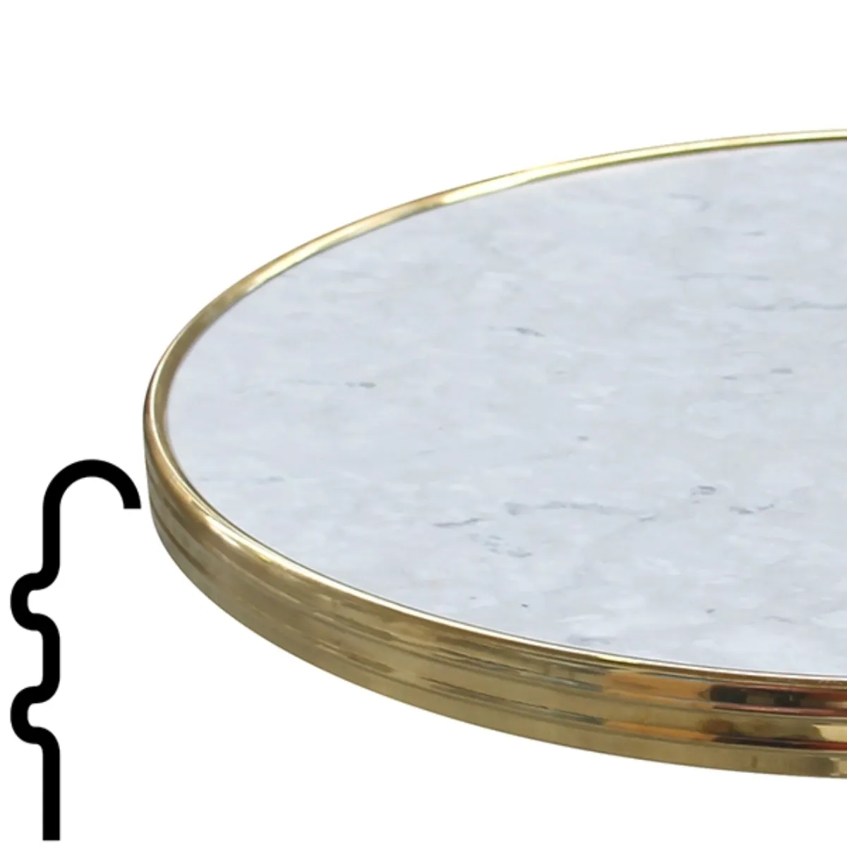 Metal table edging deals