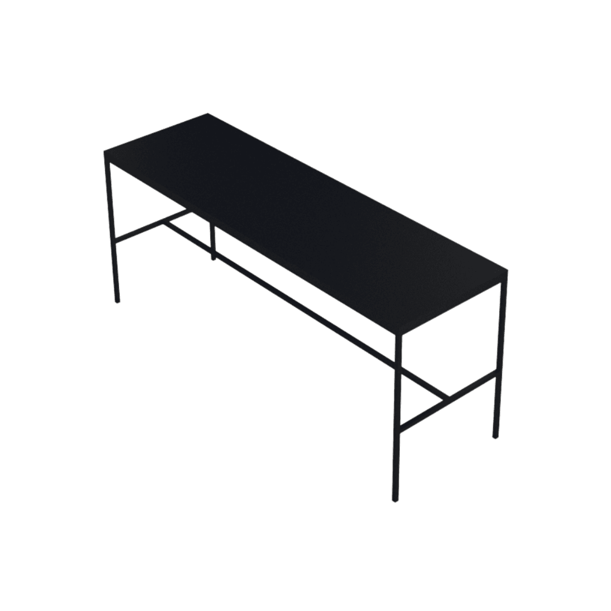 Bespoke tall rectangular cafe table | Inside Out Contracts