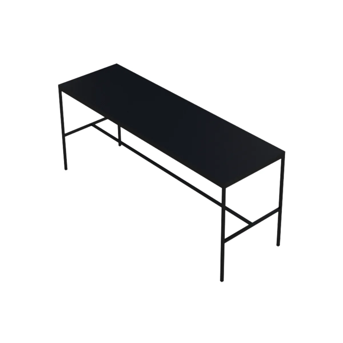 Bespoke tall rectangular cafe table | Inside Out Contracts