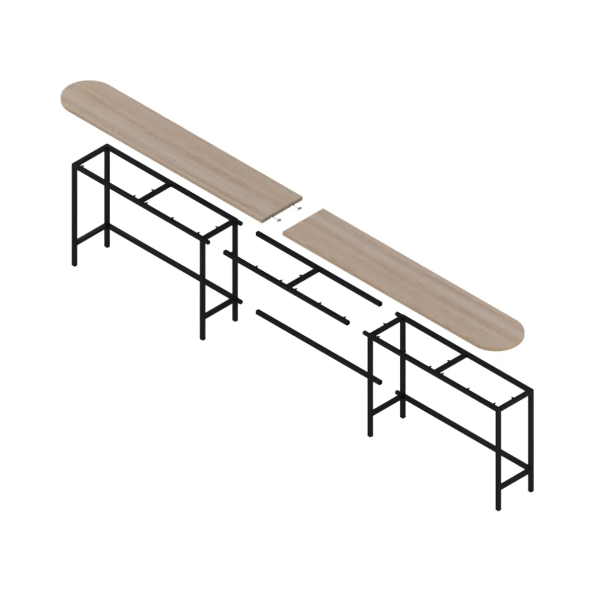 Bespoke Furniture. Canterbury poseur table 5