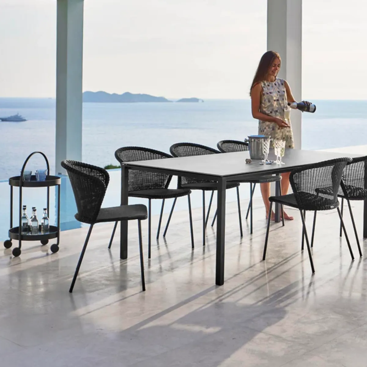 Tropez stacking chair 6