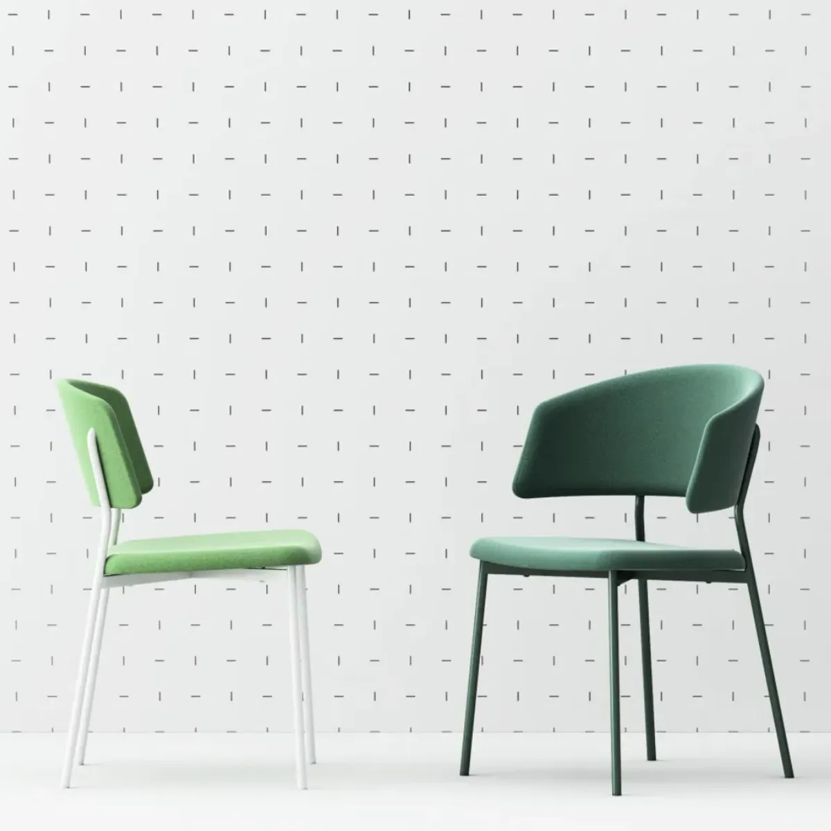 Minty curved chair 5