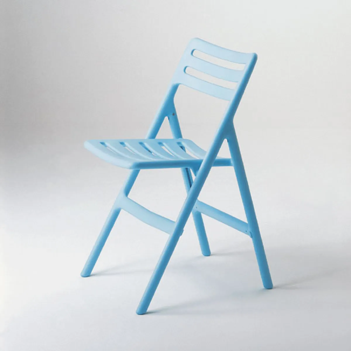 Air Folding Side Chair Light Blue