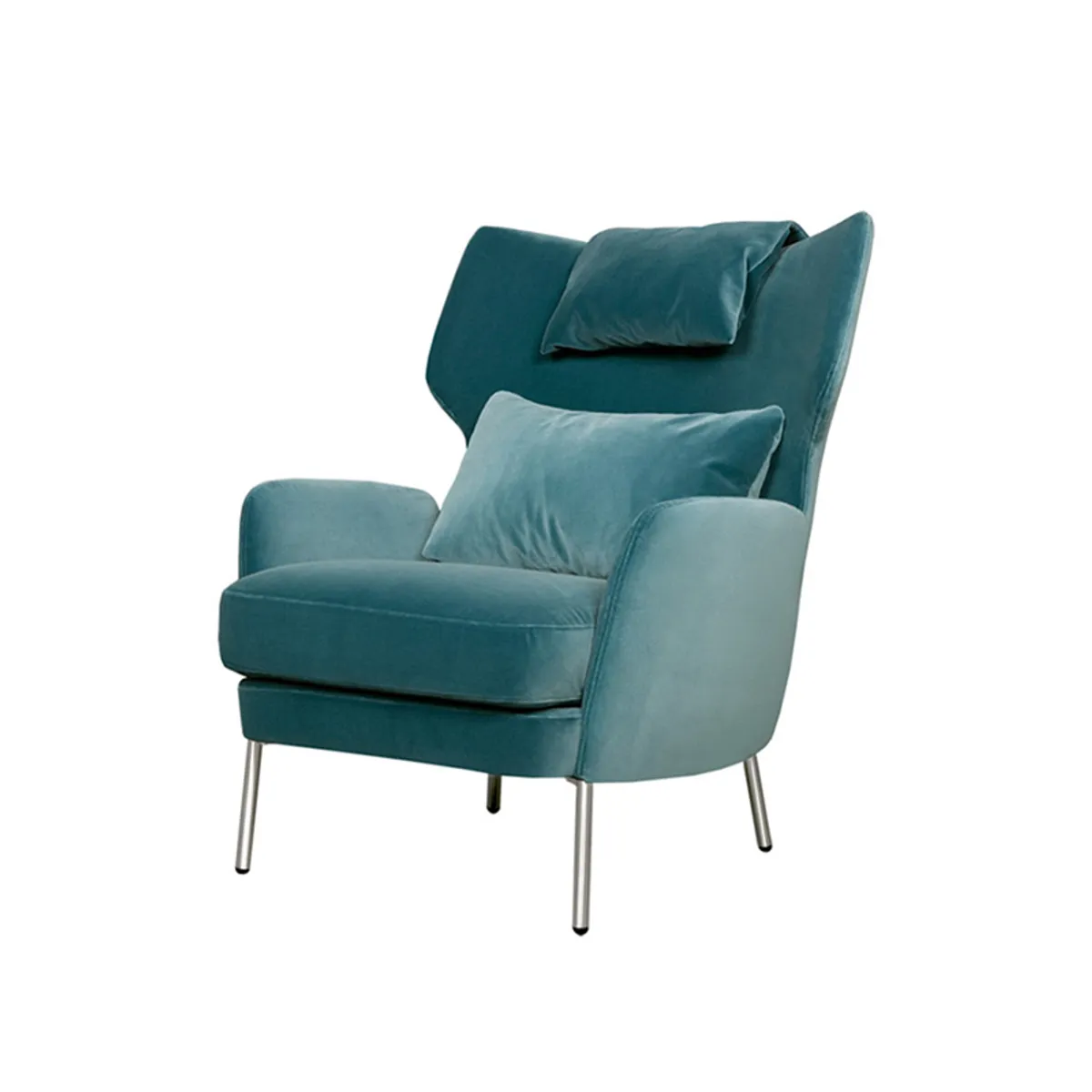 Alexa Highback Chair Lario1406 Turquoise 002