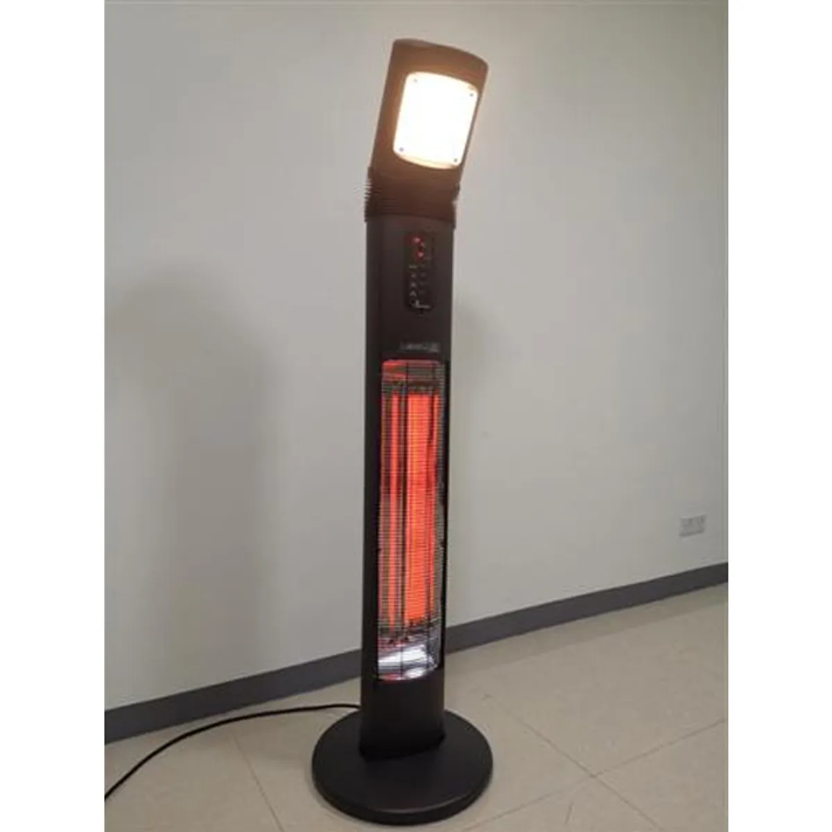 Amun Infrared free standing heater Inside Out Contracts5