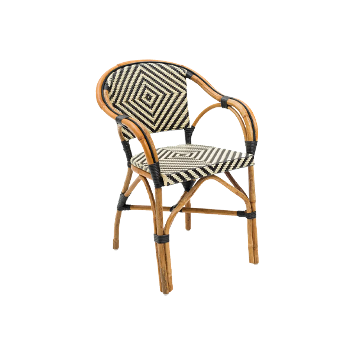 Arya woven armchair Inside Out Contracts