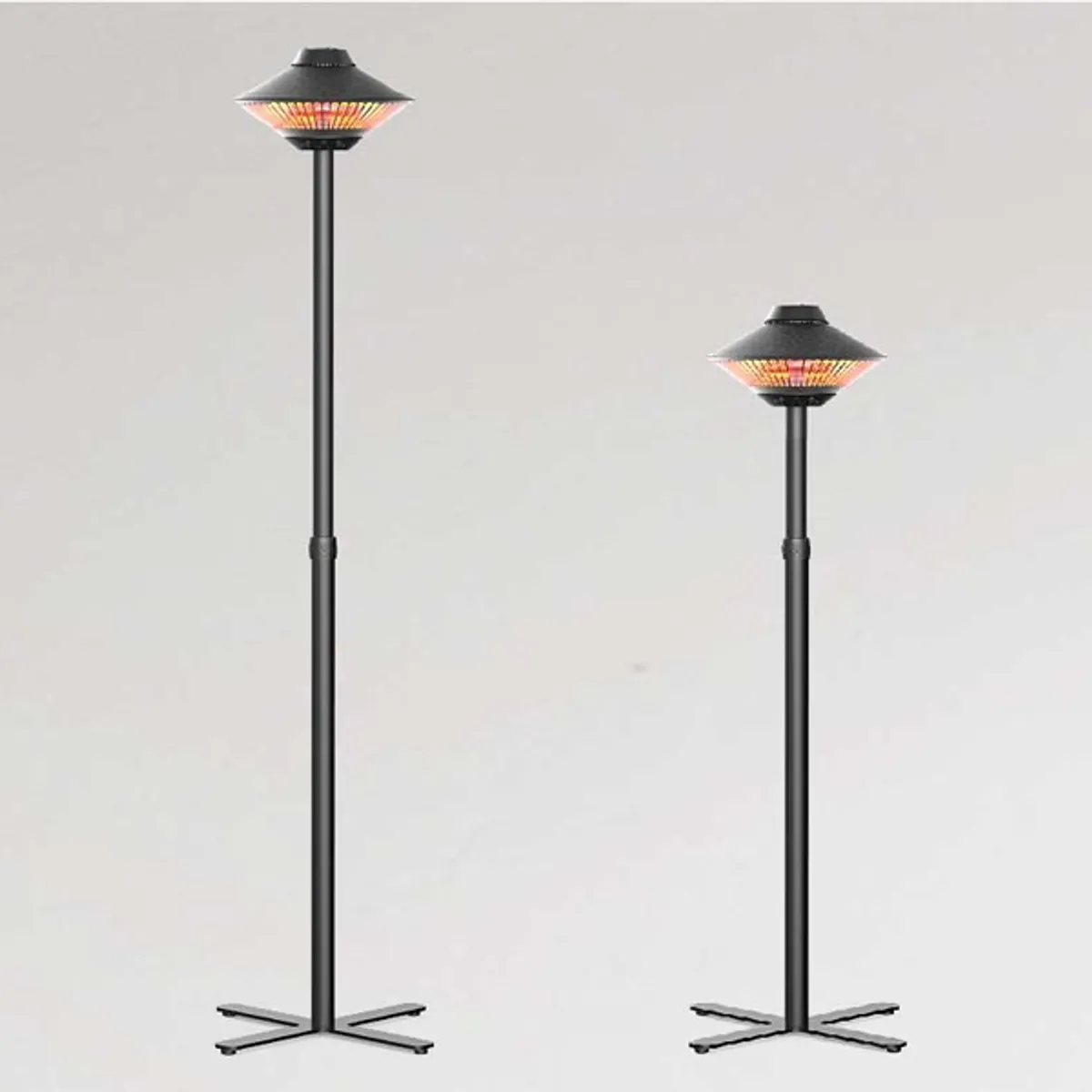 Aurora Infrared floor standing heater Inside Out Contracts3