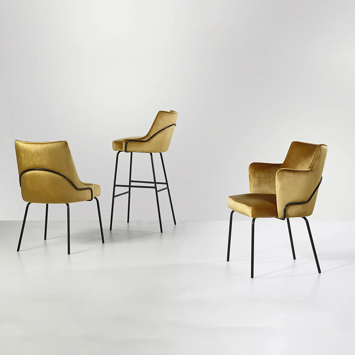 Avenue Metal Chair Collection