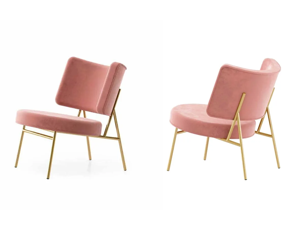 Blog Fine Frame Brass Framed Coco Lounge Chairs