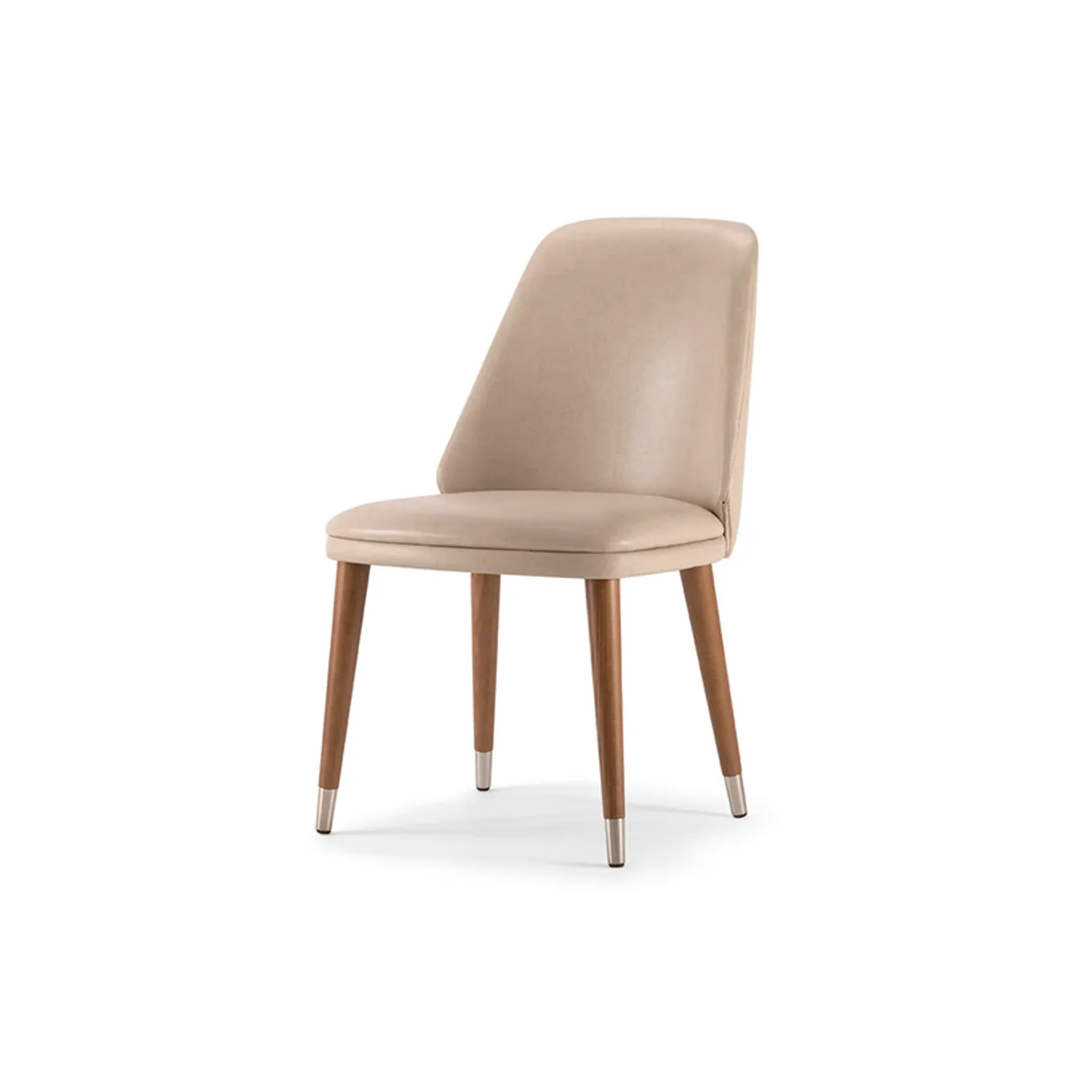 Barton Side Chair Upholstered Chair With Wooden Legs And Metal Slipper Cups Insideoutcontracts074 2