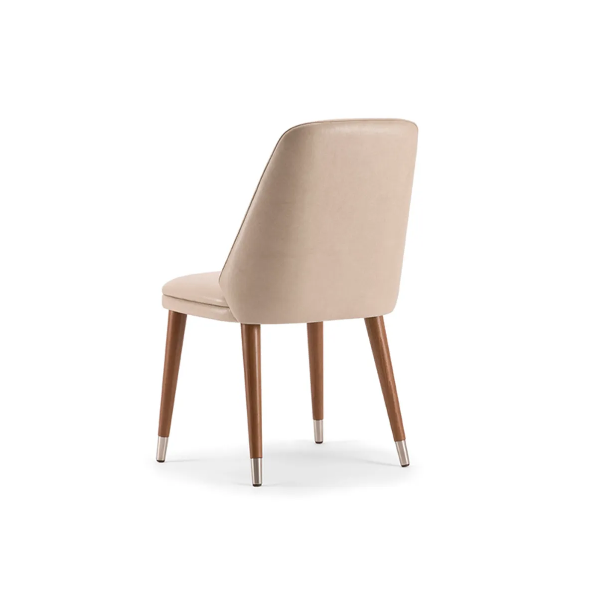Barton Side Chair Upholstered Chair With Wooden Legs And Metal Slipper Cups Insideoutcontracts074 4