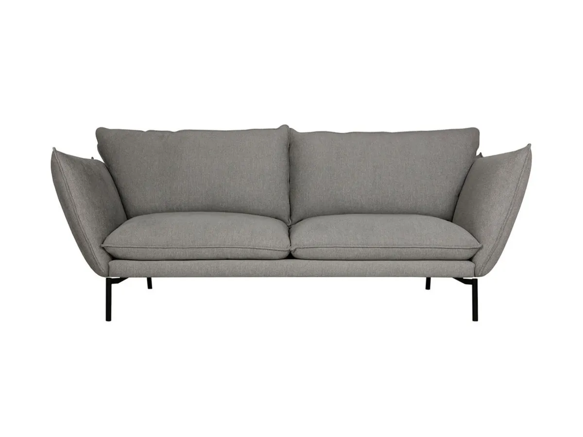 Beagle-3Seater-Scandinavian-sofa-Roma63 Grey 1