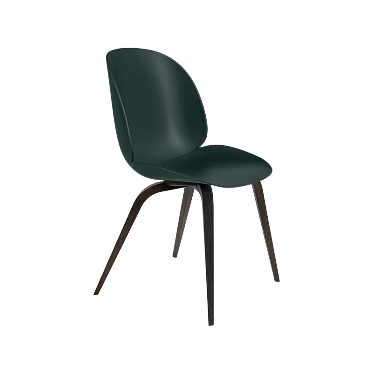 Beetle Poly Wood Side Chair Green Inside Out Contracts