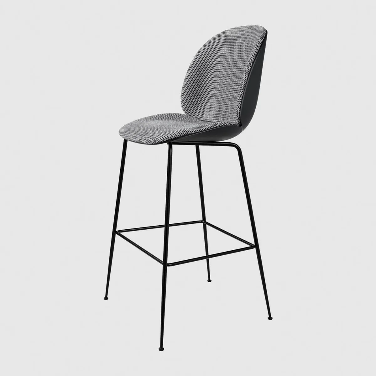 Beetle Bar Chair 75 Conic Front Upholstered Black Black Backhausen Korb 1024X1024 Copy