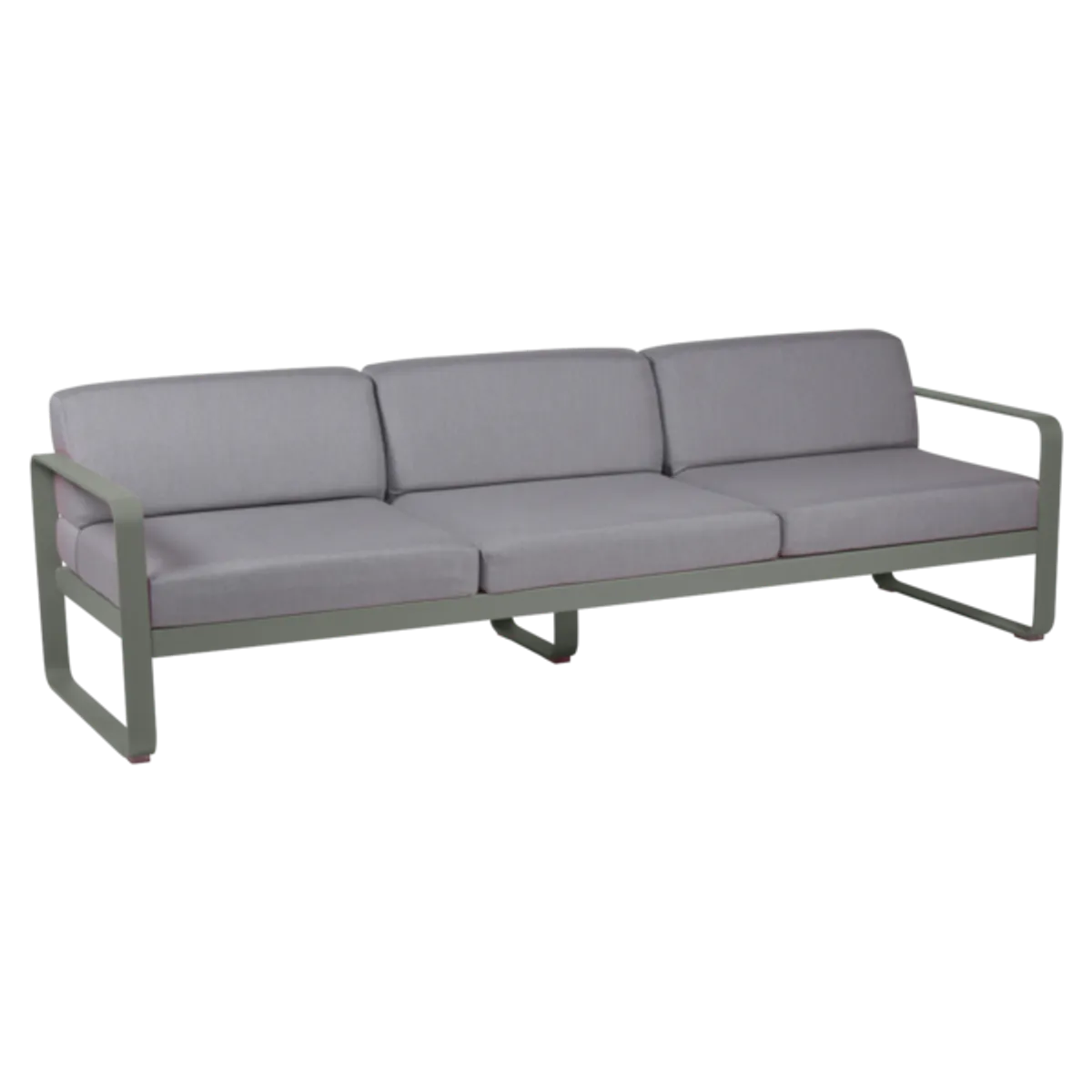 Bellevie 3 Seater Flannelgrey Cushions Inside Out Contracts