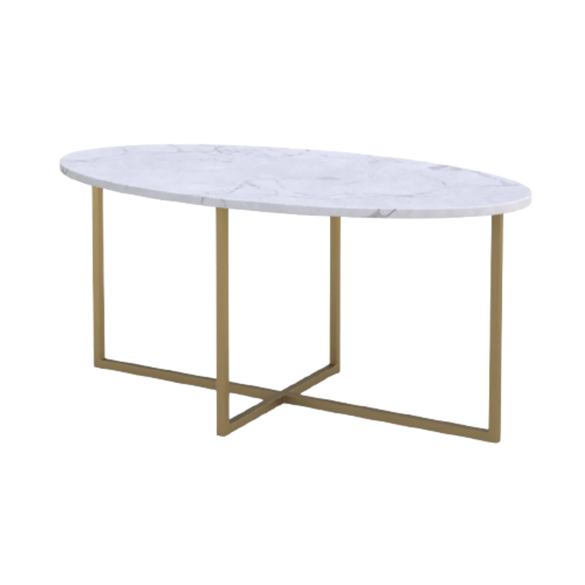 Bespoke Metropole oval coffee table Thumbnail