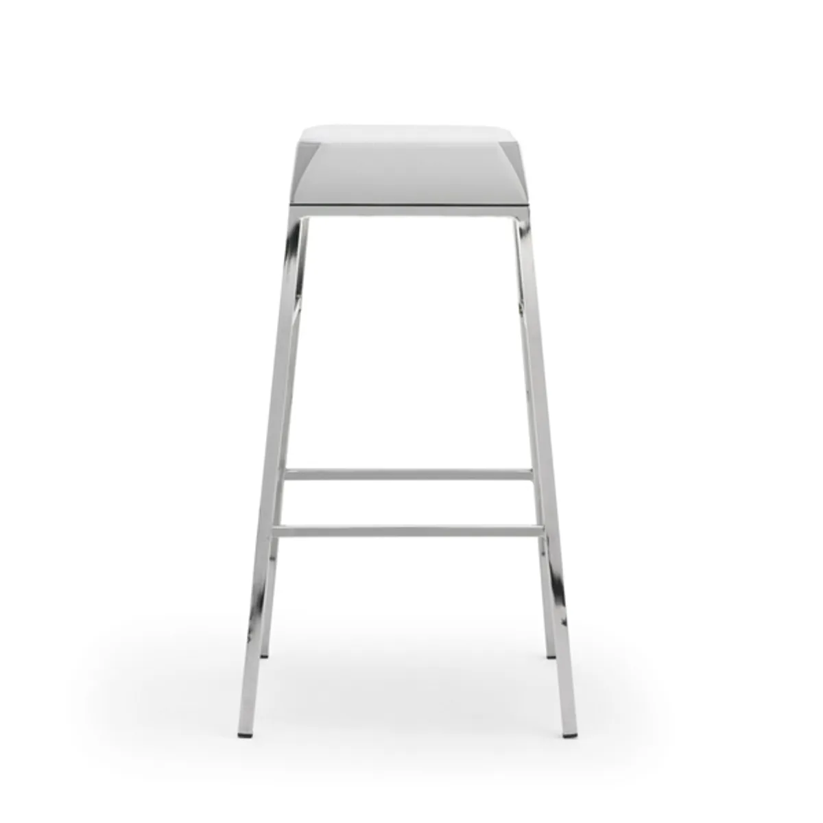 Beth Barstool Chrome Metal Frame Inside Out Contracts