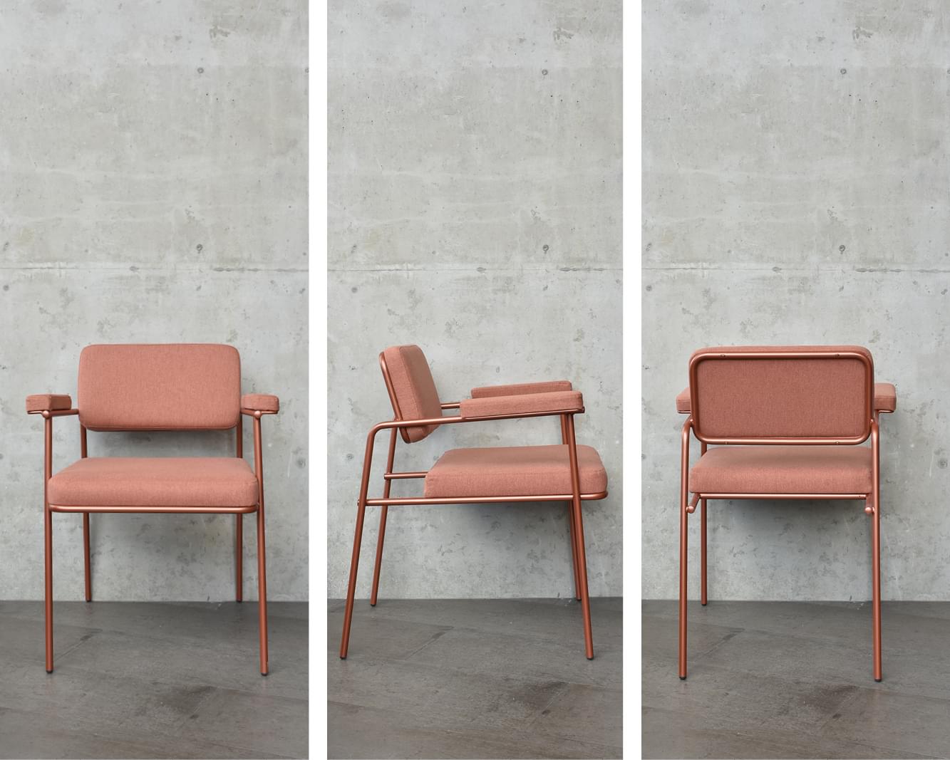 Boogie armchair - New metal framed furniture as seen at the Salone del Mobile Milano April, 2019
