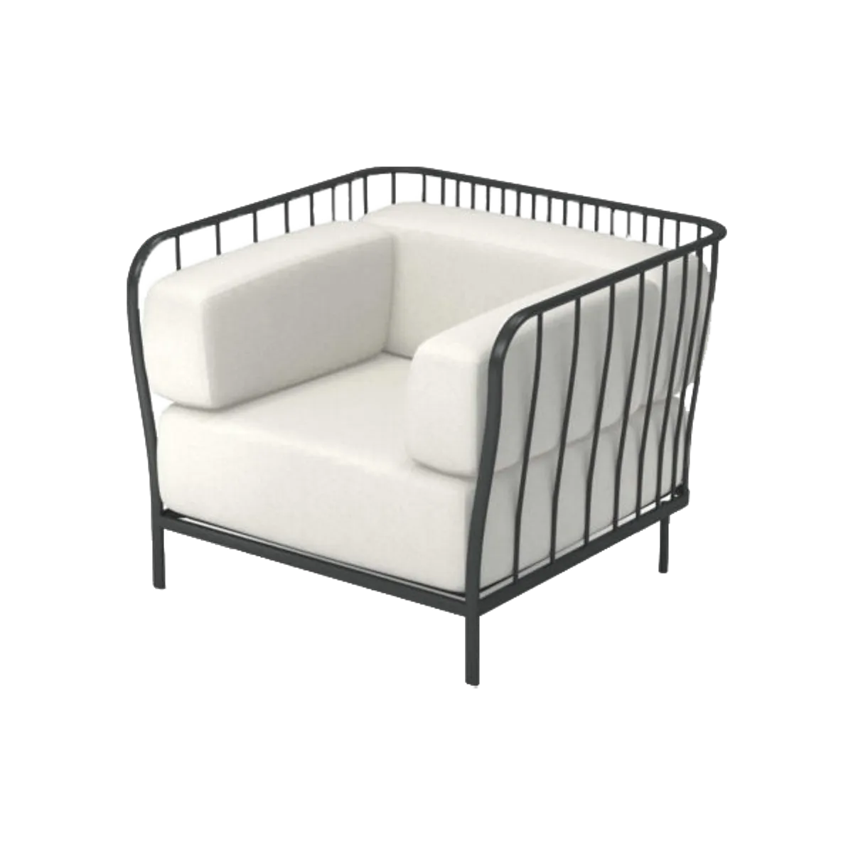 Cannole lounge chair Inside Out Contracts