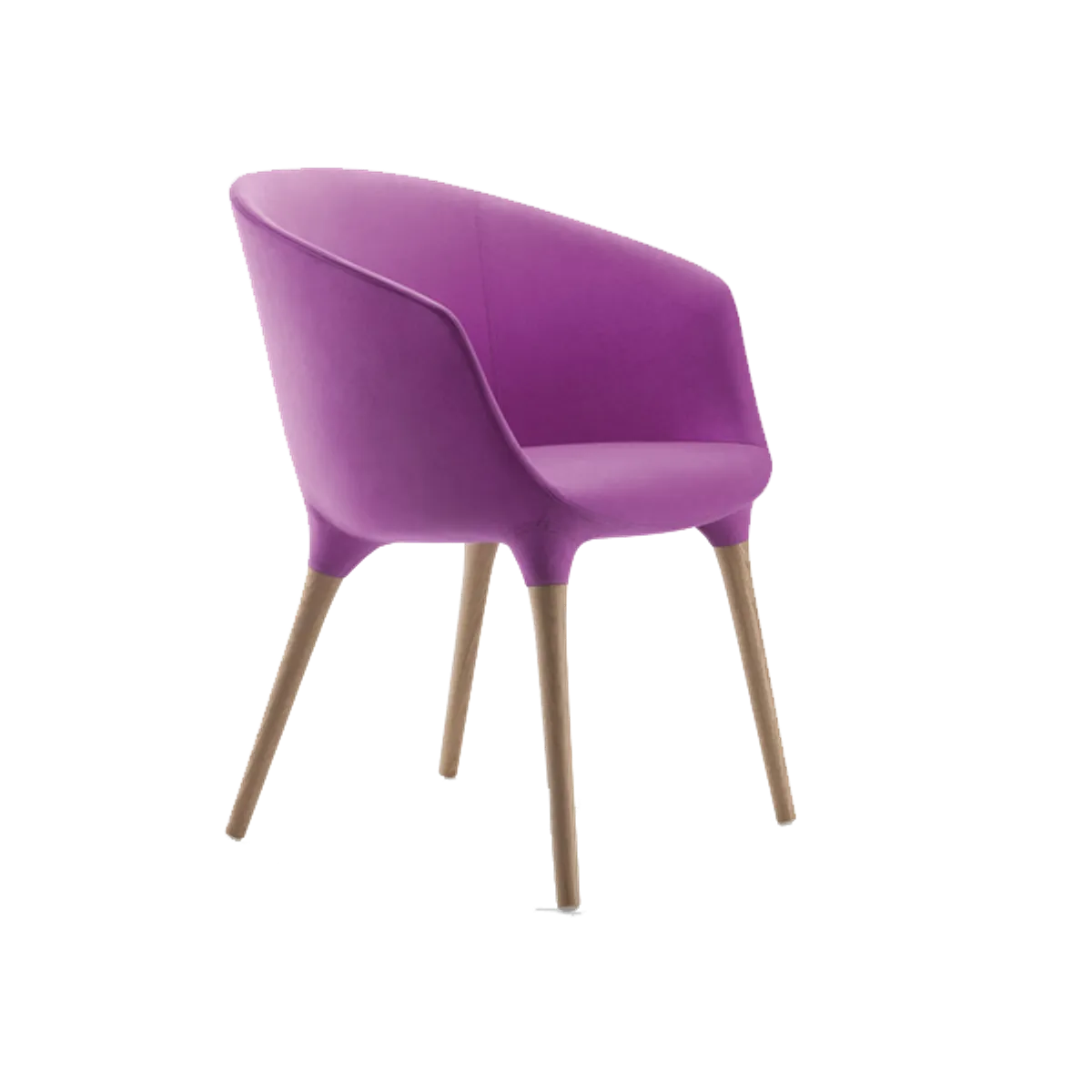 Cantina Round Tub Chair Bright Purple 024