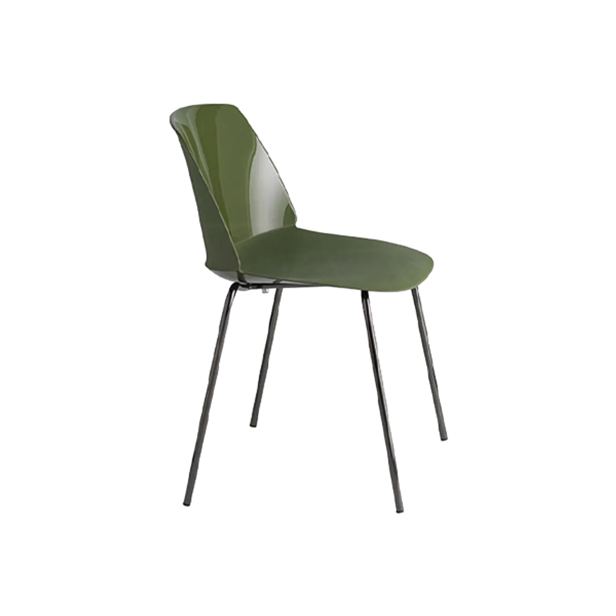Classy metal side chair Inside Out Contracts