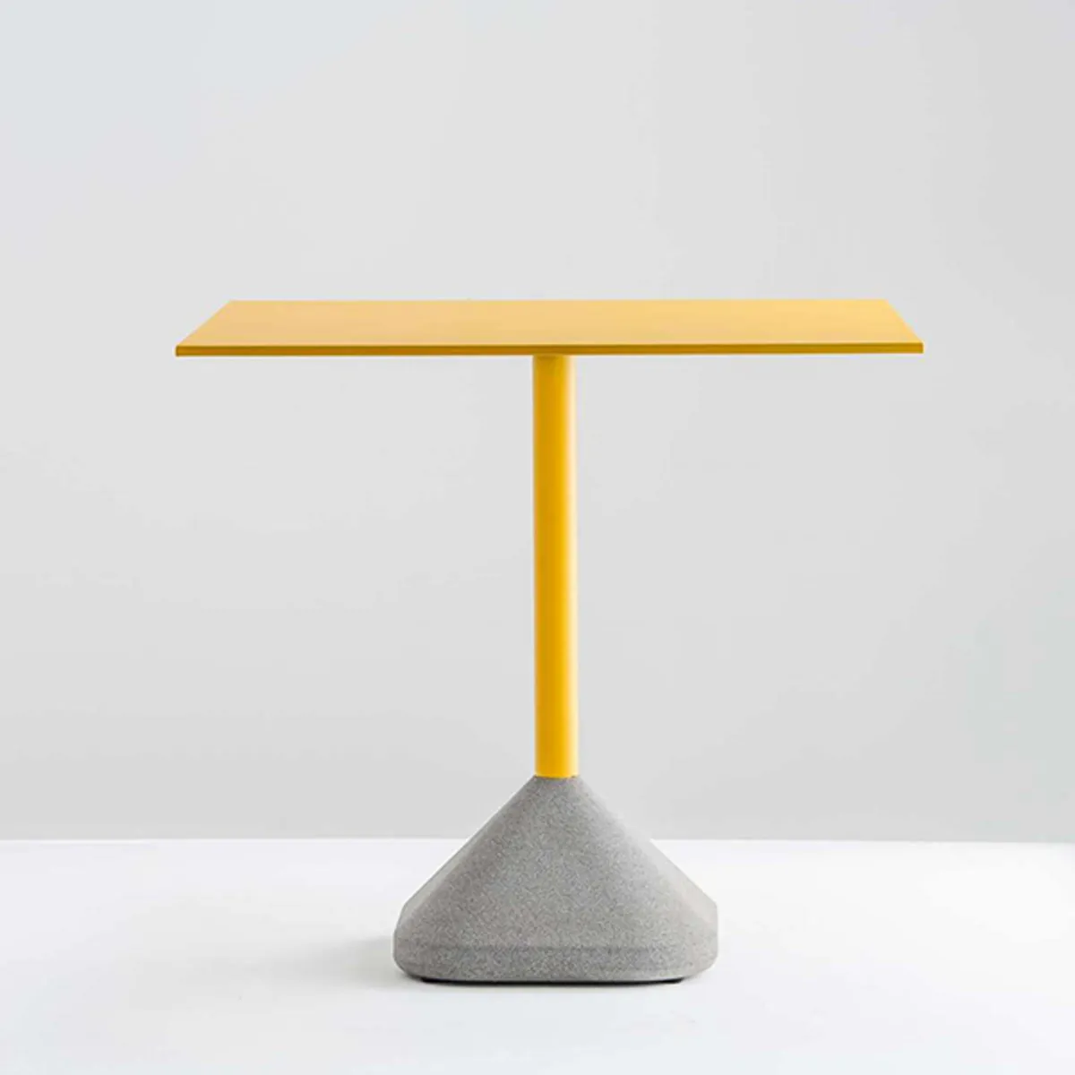 Concrete Table Yellow