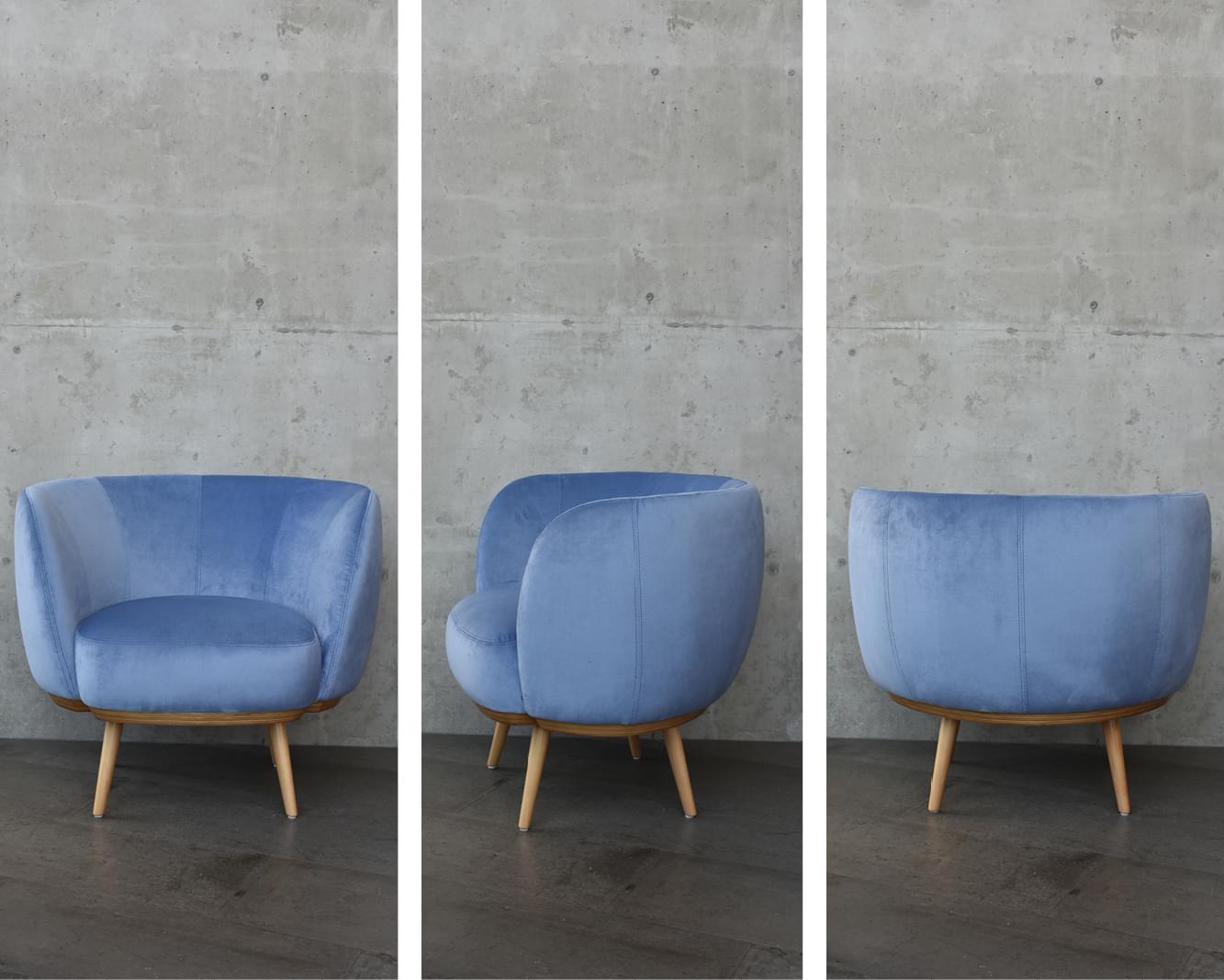 Cosmo lounge chair - New boutique hotel furniture as seen at the Salone del Mobile Milano April, 2019
