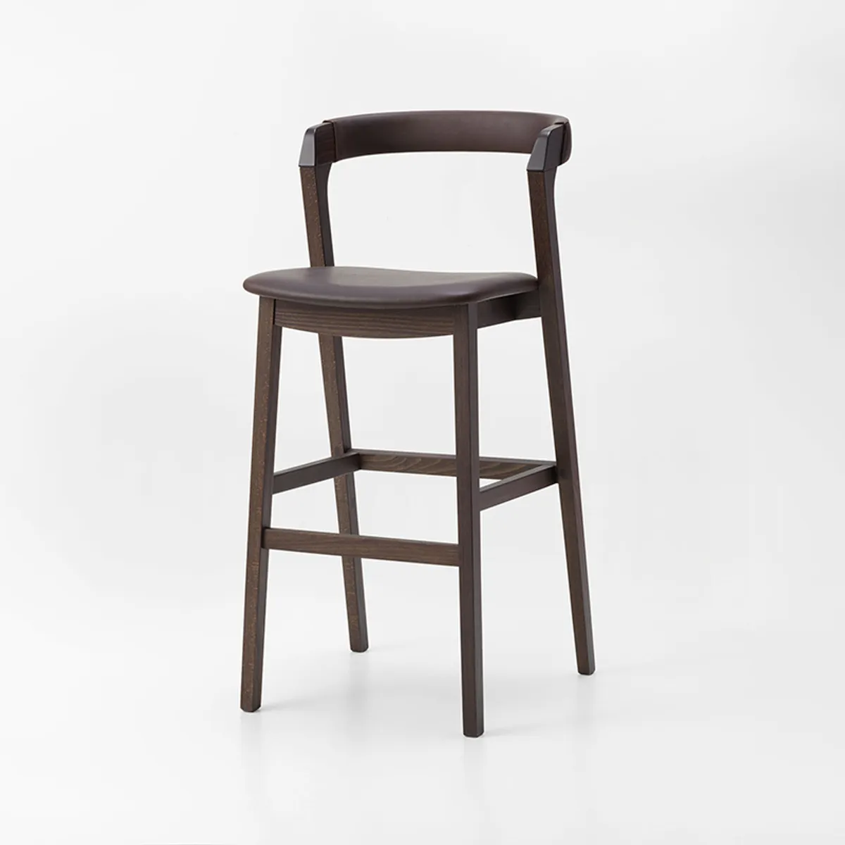 Crest Bar Stool Curved Scandi Furniture Inside Out Contracts