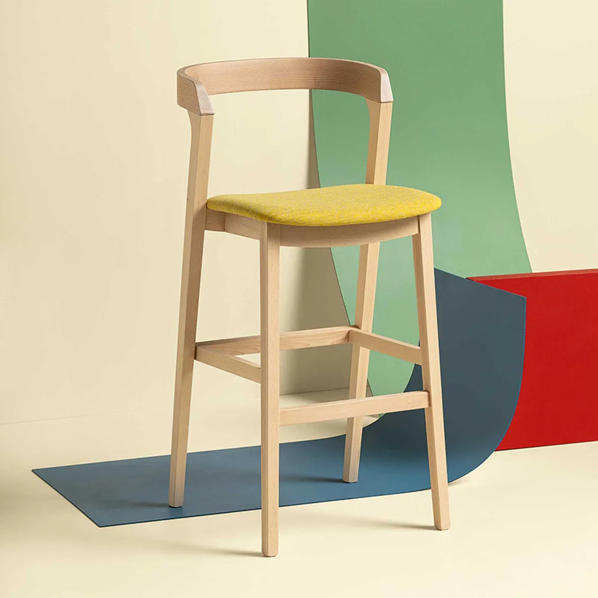 Crest Bar Stool Stackable Furniture Inside Out Contracts