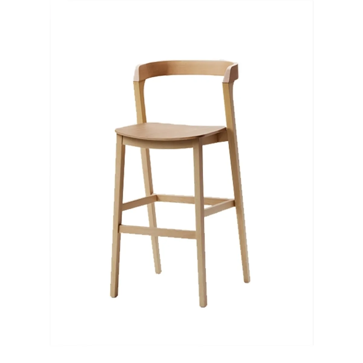 Crest wood bar stool Inside Out Contracts2