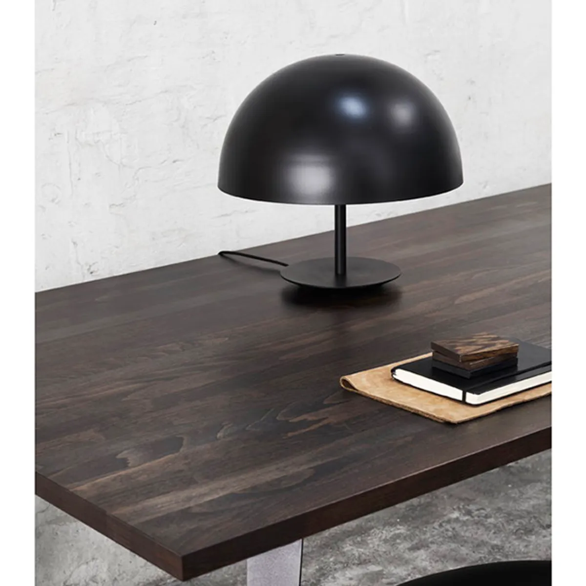 Dome Table Lamp Large Black 046 Inside Out Contracts