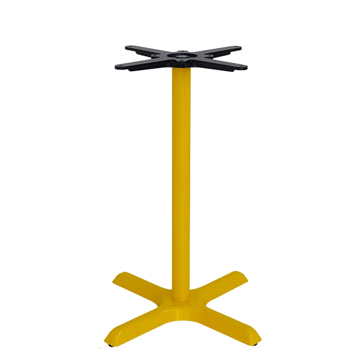 Dynamo Table Base In Ral Colour Yellow Suitable For Outdoor And Indoor Use