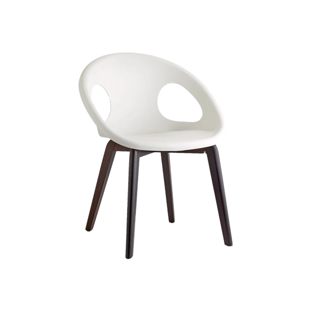 Eclipse wood armchair Inside Out Contracts