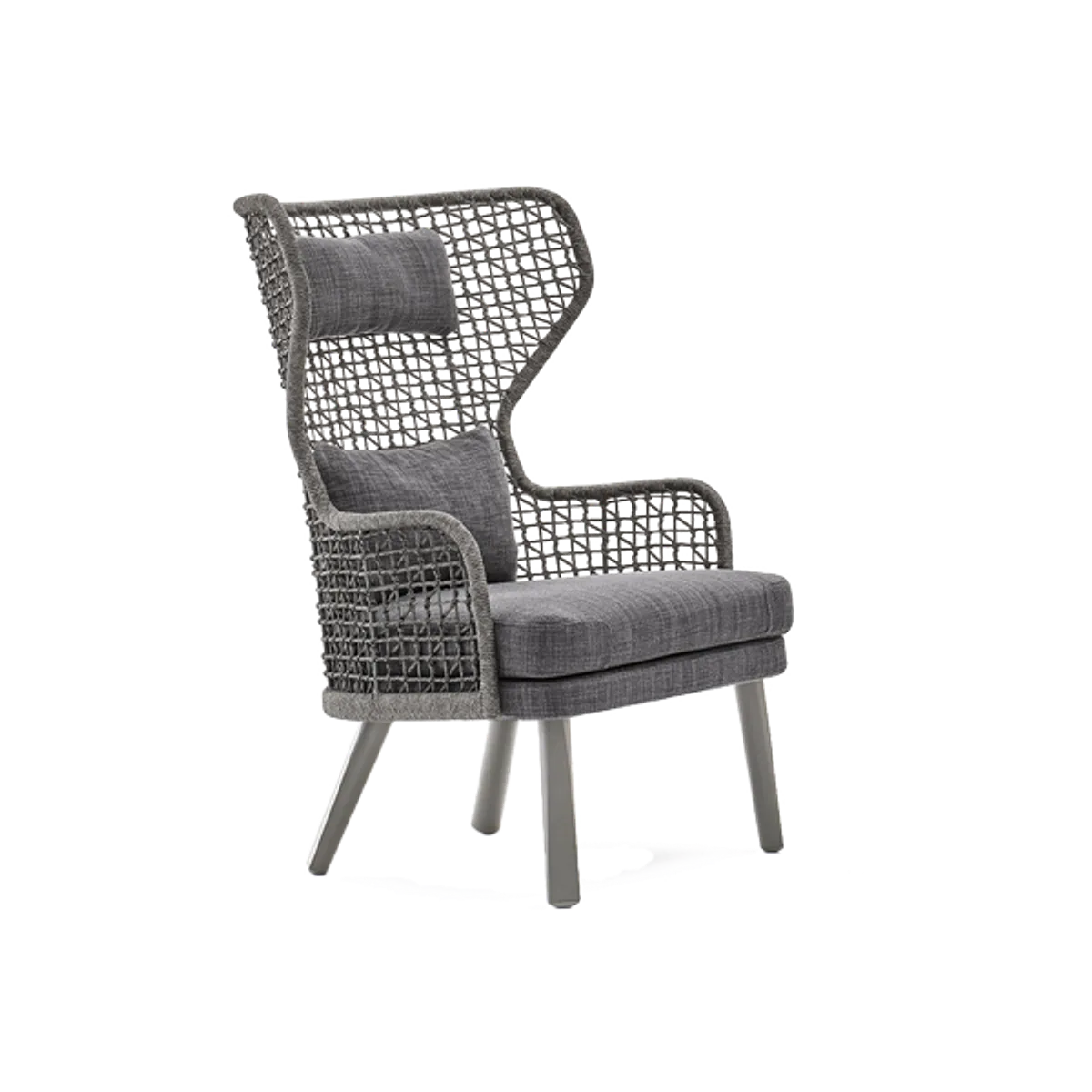Emma High Back Chair Woven Outdoor Furniture Inside Out Contracts