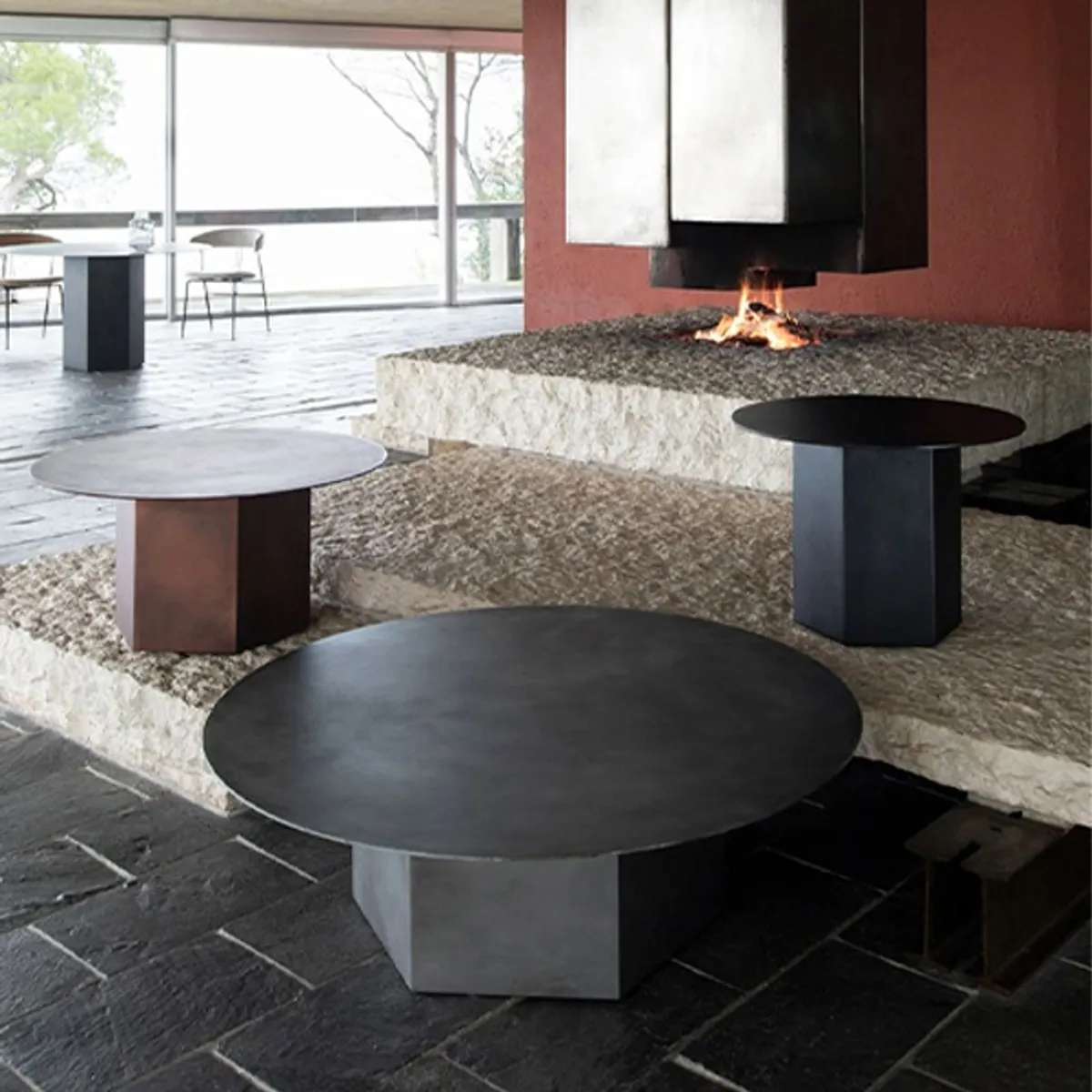 Epic metal coffee table Inside Out Contracts4