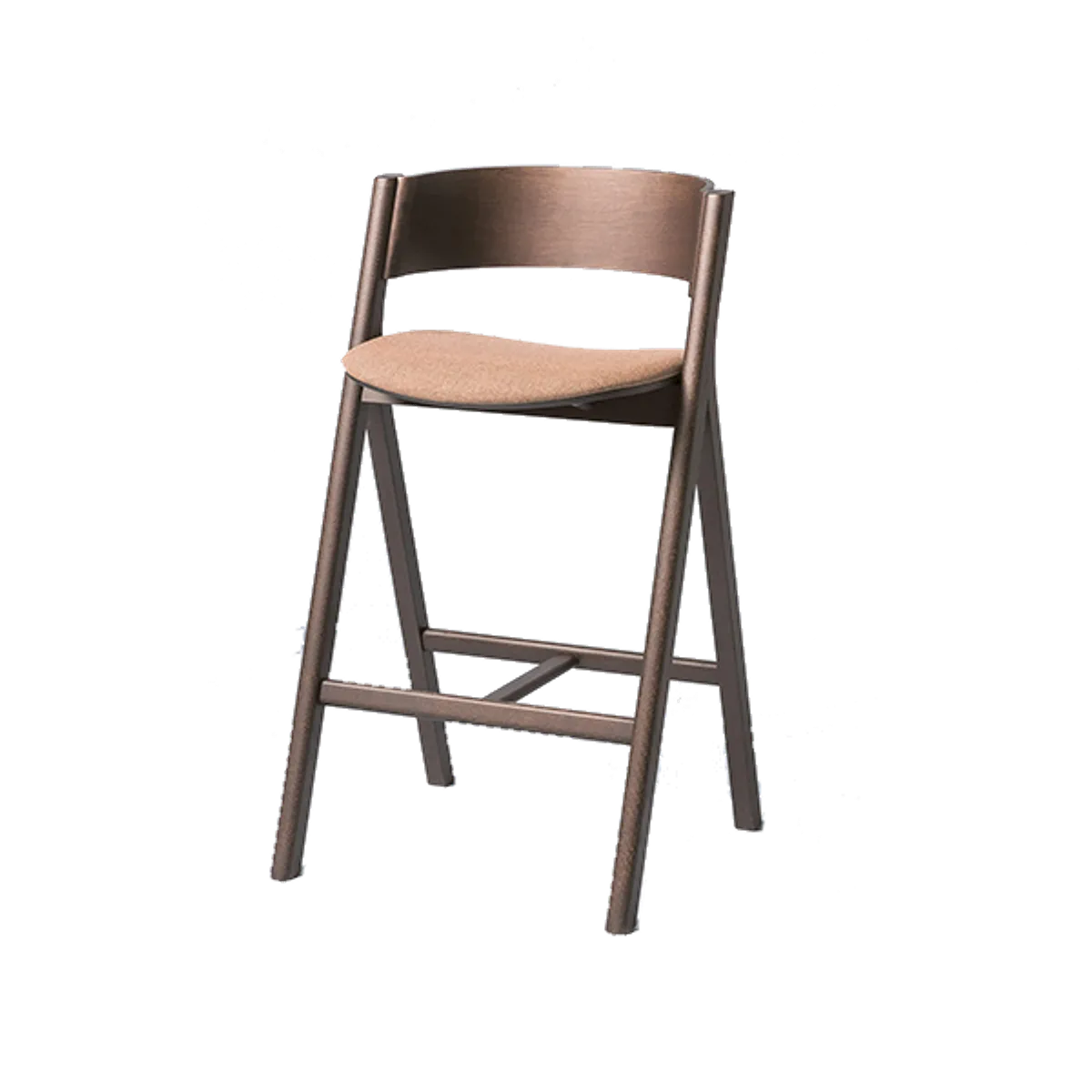 Folly Soft Bar Stool Ash Wood Inside Out Contracts
